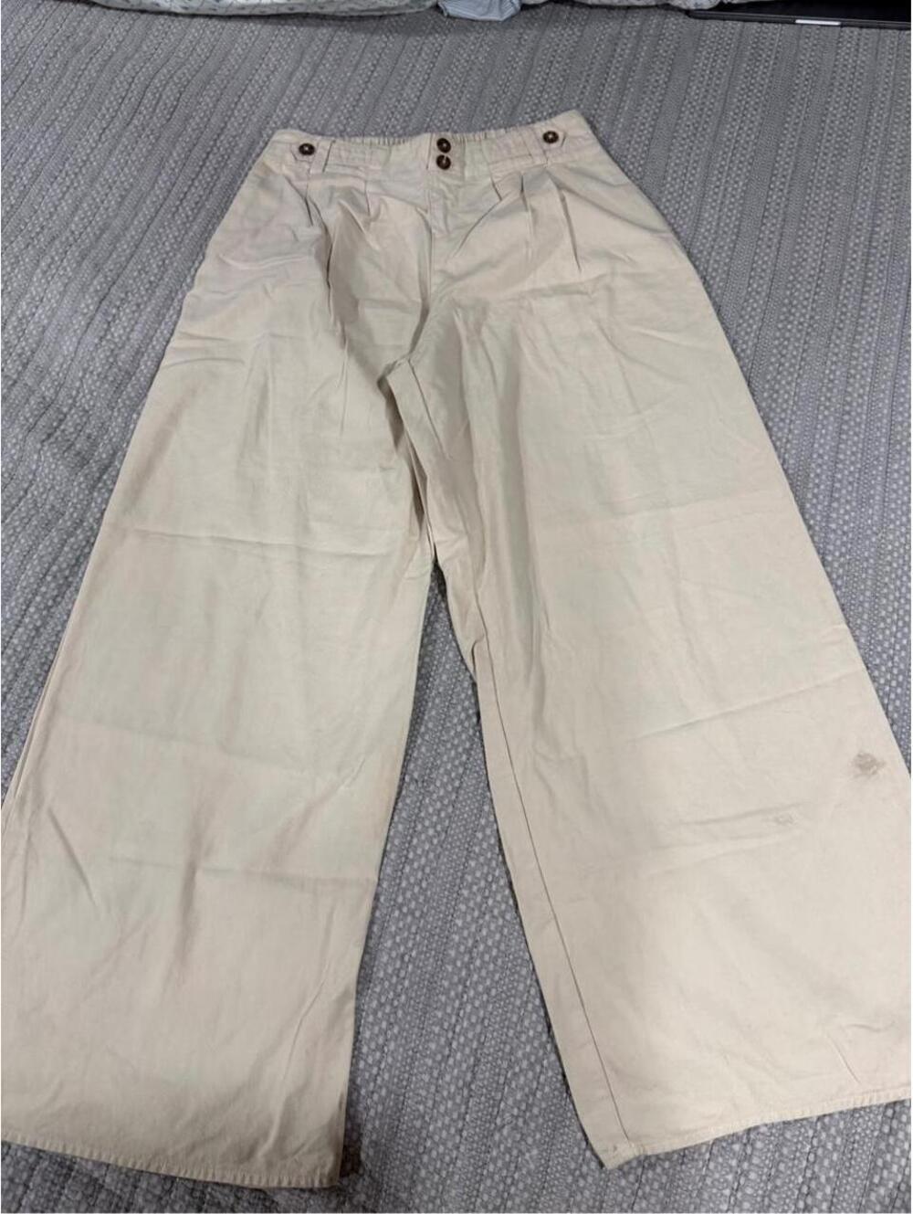 Sienna Sky Women's Cream and White Trousers